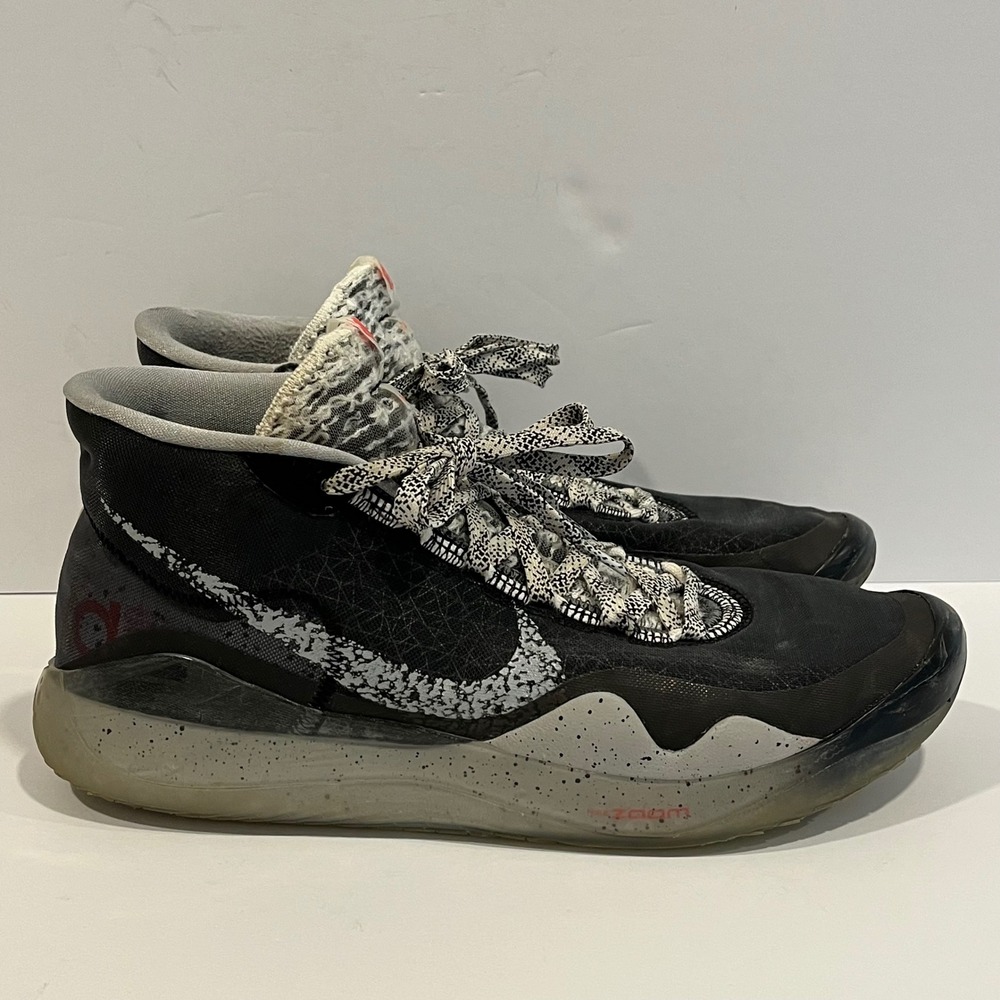 Nike KD 12 Black Wolf Grey Basketball Shoes AR4229-002 Mens Size 12